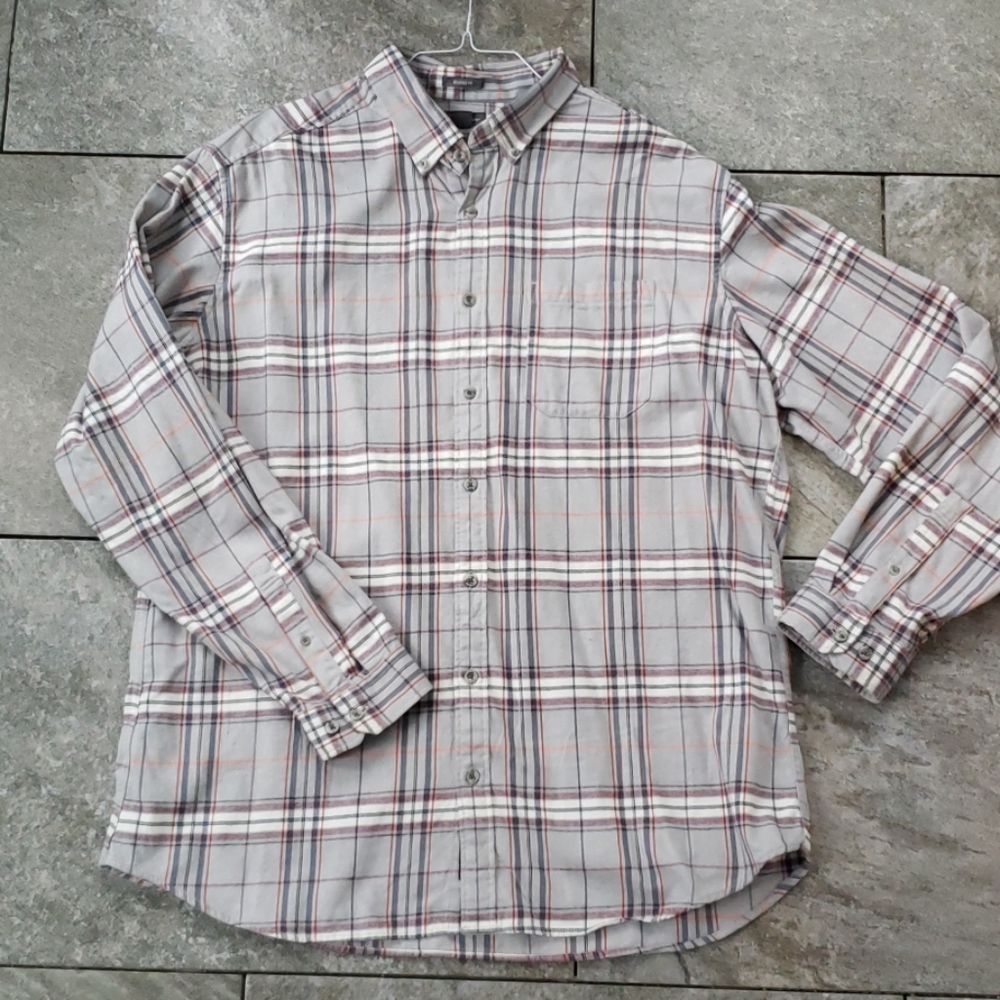 Eddie Bauer Men's TXL Flannel Button up shirt